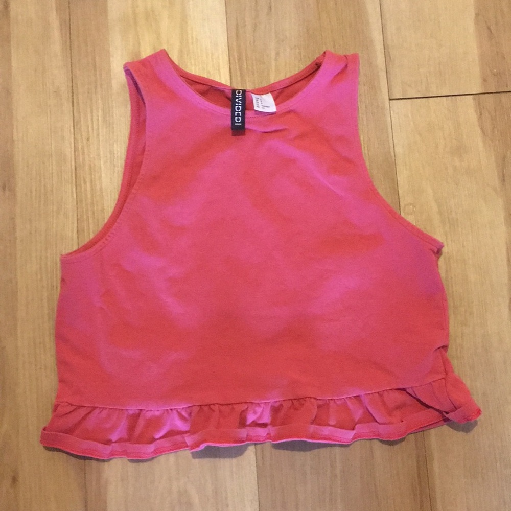 H&M Girly Pink Crop Top